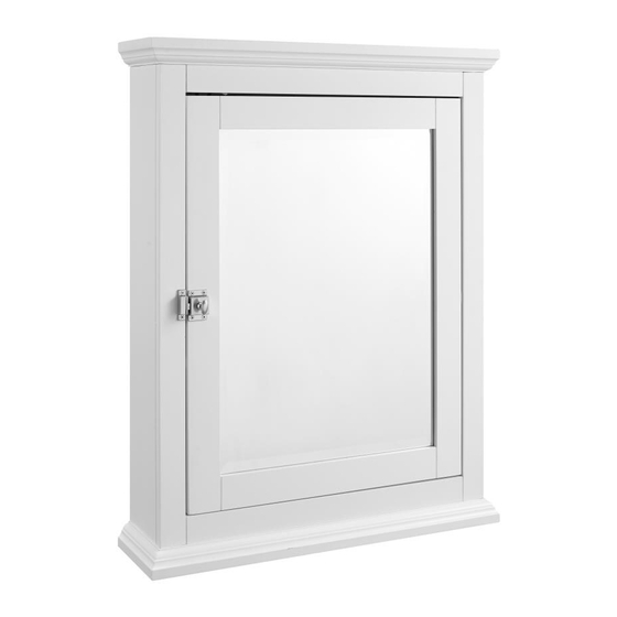 Linon 98521WHT01 Manual