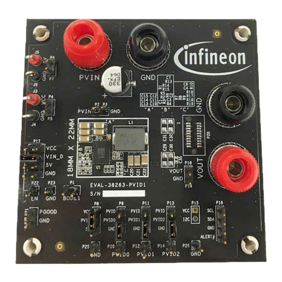 Infineon Technologies OptiMOS IR38263 User Manual