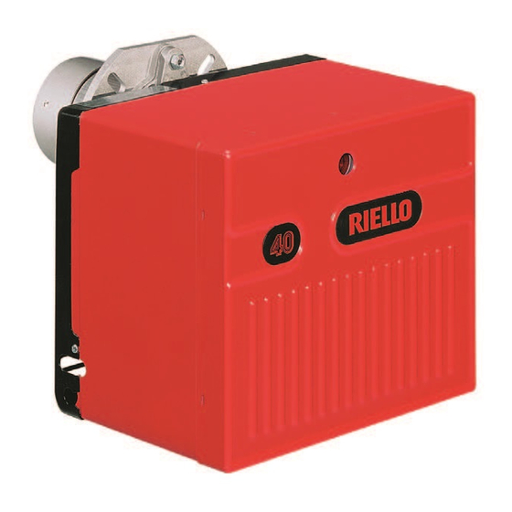 Riello G20I Installation, Use And Maintenance Instructions