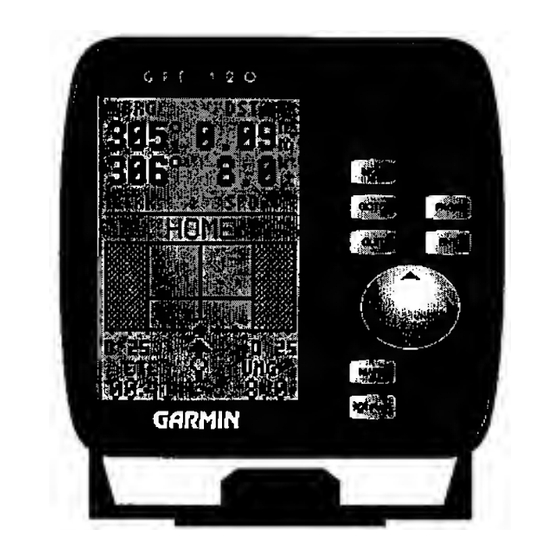 Garmin GPS 120 User Manual