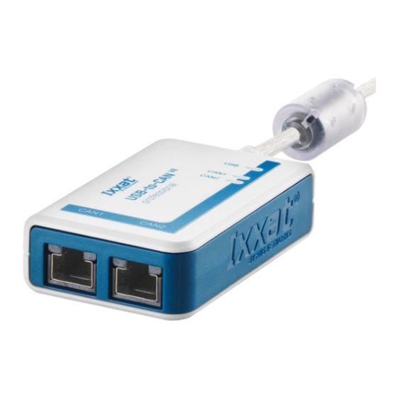 HMS Networks Ixxat 1.03.0283.00001 User Manual