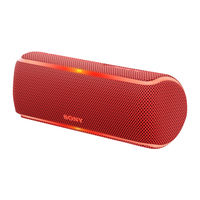 Sony SRS-XB21 User Manual