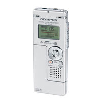 Olympus WS-310M - 512 MB Digital Voice Recorder Instructions Manual