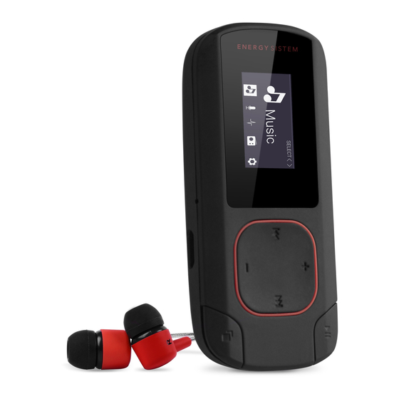 Energy System MP3 series User Manual