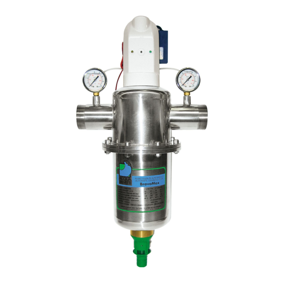 Acqua Brevetti BravoMAX A Installation And Operating Manual