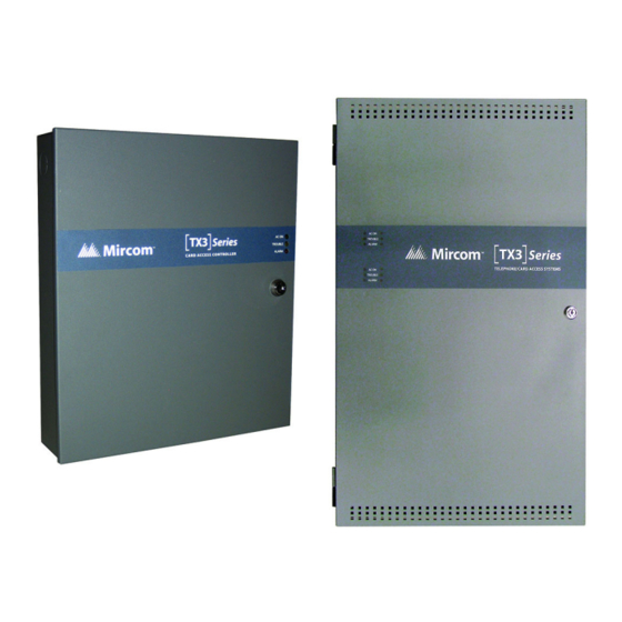 Mircom TX3 Series Installation Manual