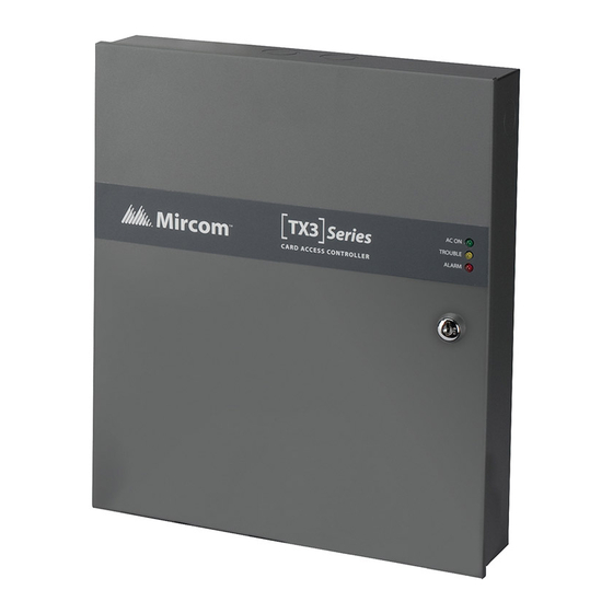 Mircom TX3 Series Installation And Operation Manual