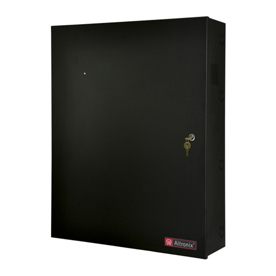 Altronix TROVE T2MK3F4D Installation Manual