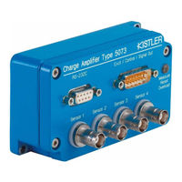 Kistler 5073A Series Instruction Manual