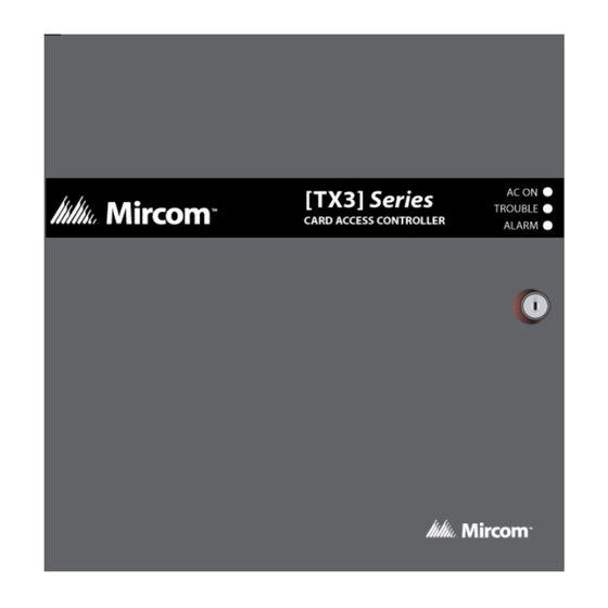 Mircom TX3 Series Installation And Operation Manual