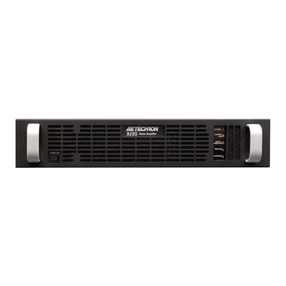 Aetechron 9100 Series Operator's Manual