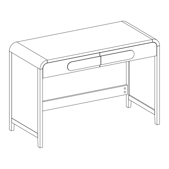 Walker Edison Chantelle WECHA42OS2 Manual