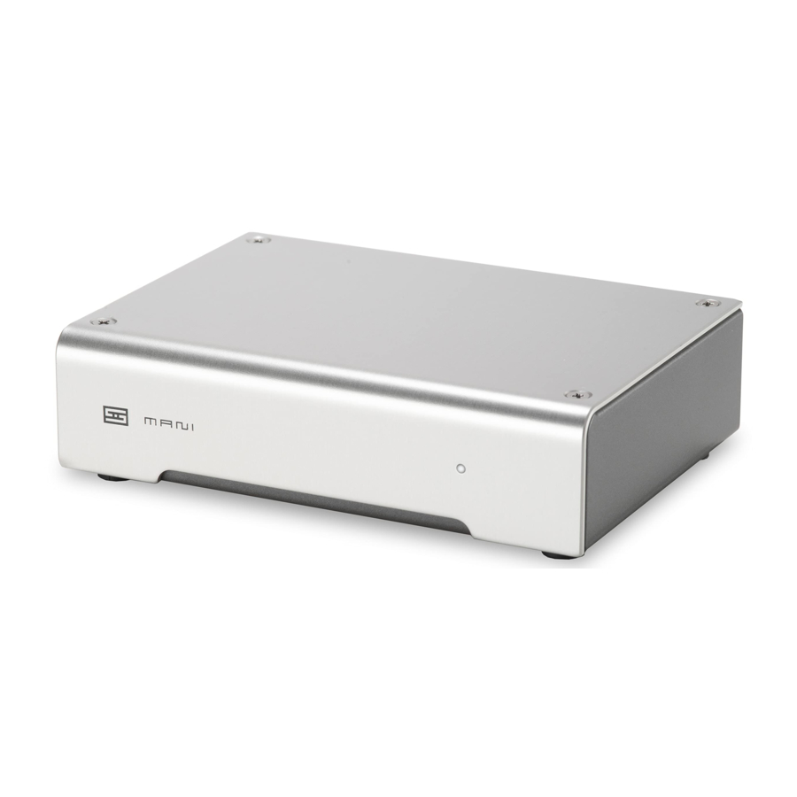 Schiit MANI Manual