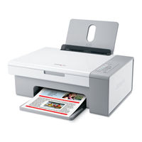 Lexmark X2500 - USB All-in-One Print/Scan/Copy Getting Started Manual