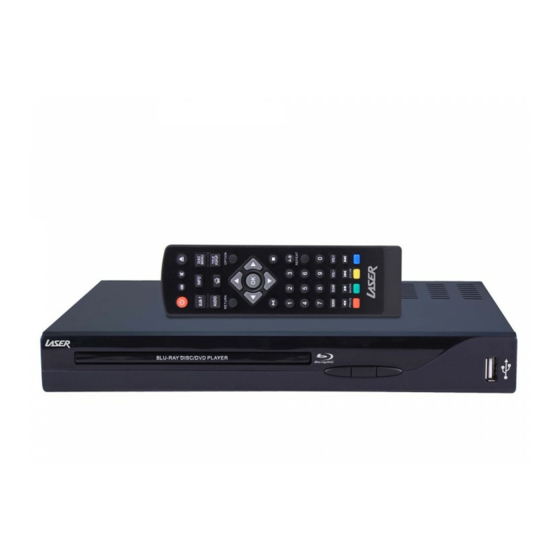 User Manuals: Laser BLU-BD3000 Blu-Ray Player