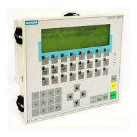 Siemens OP7 Equipment Manual