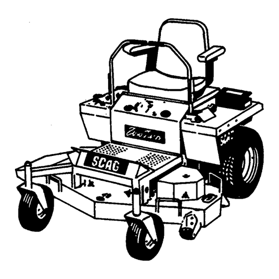 Scag Power Equipment SMZ-48 Technical Manual