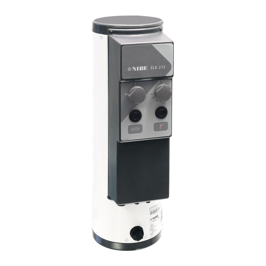 Nibe ELK 213 Installer Manual