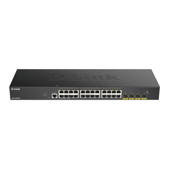 D-Link DGS-1250 Series Reference Manual