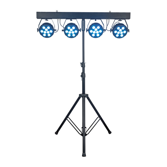 Show Tec Lightset PRO 9/10 RGBM User Manual