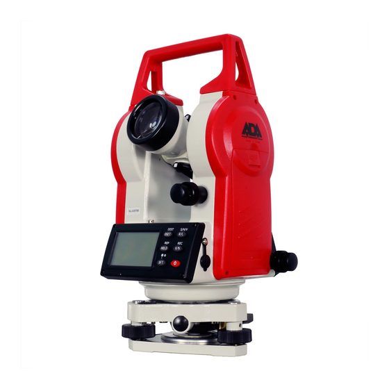 ADA INSTRUMENTS DigiTeo-2 Operating Manual
