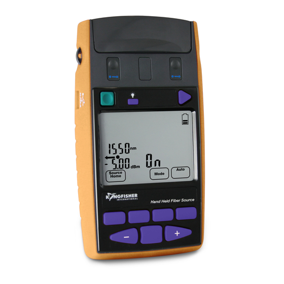 Kingfisher KI2000 Series Quick Reference Manual