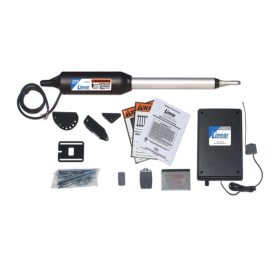 GTO Linear PRO ACCESS PRO-SW3000-XLS Installation Manual