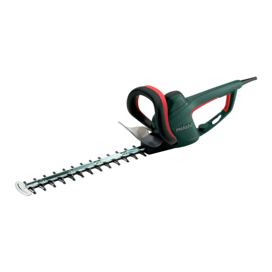 Metabo HS 8745 Original Instructions Manual