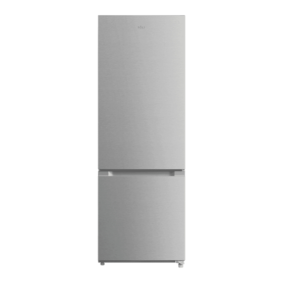 Solt GGSBM325X Bottom Mount Fridge Manuals