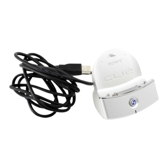 Sony CLIE PEGA-UC700 Operating Instructions