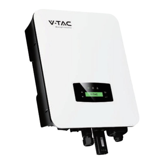 V-TAC VT-6607105 Hybrid Solar Inverter Manuals