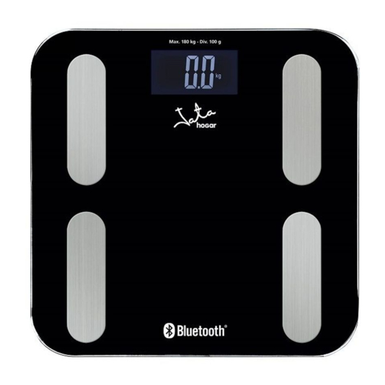 Jata hogar 593 Body Analyzer Scale Manuals