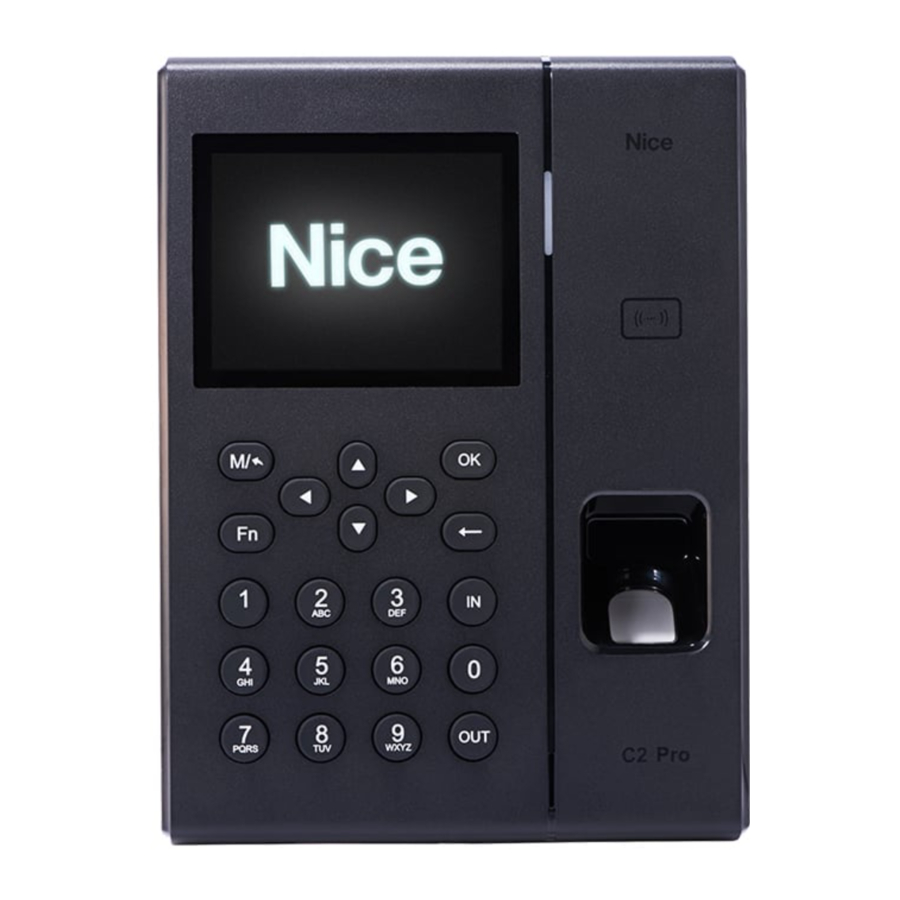 Nice C2 PRO - Intercom System Manual