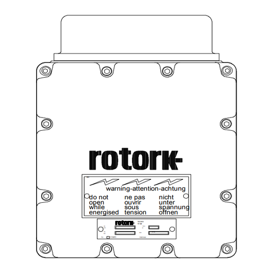 rotork Pakscan GPFCU Manuals