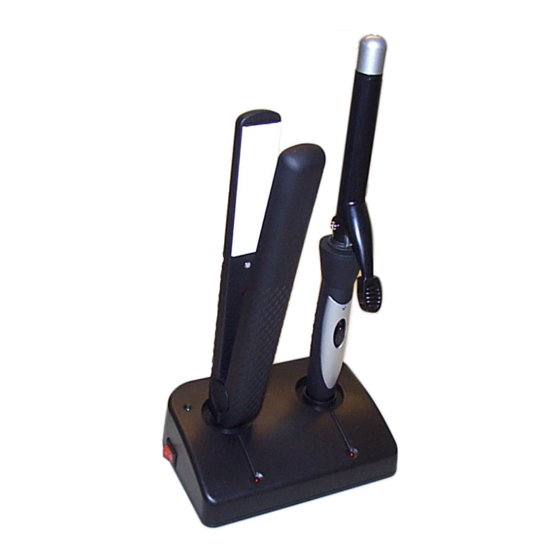 Melissa Wireless Hairstraightener and Curler 635-086 Specifications