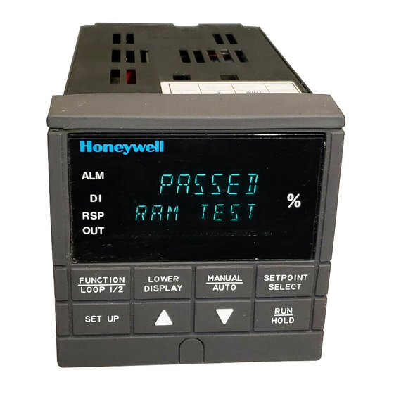 Honeywell UDC3300 Instruction Manual