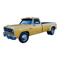 Dodge W150 1990 Service Manual