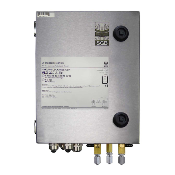 SGB VLX  A-Ex Series Manual