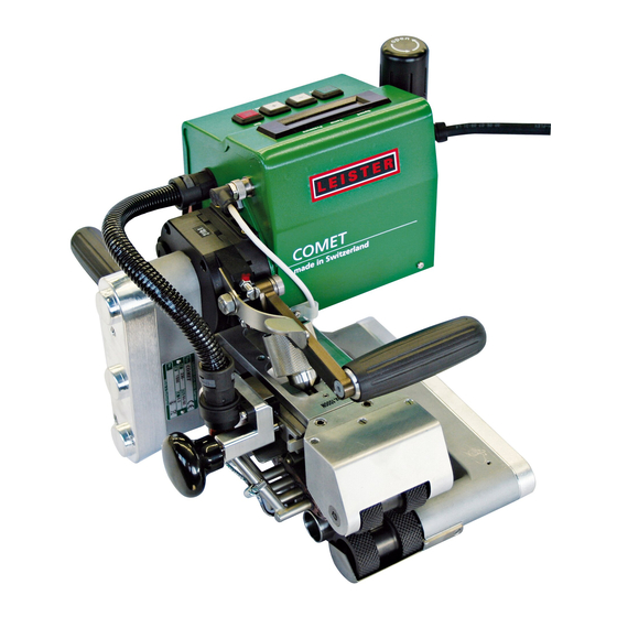 Leister COMET Operating Instructions Manual