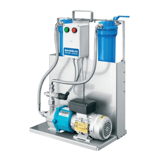 BANDELIN Sonorex Technik Operating Manual