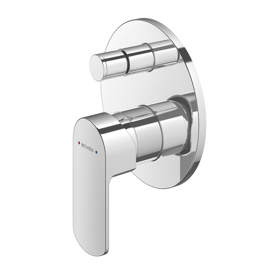 METHVEN FLEXISPRAY Shower Mixer with Diverter Installation Manual