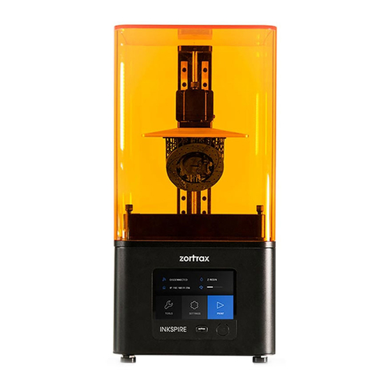 zortrax Inkspire Packing