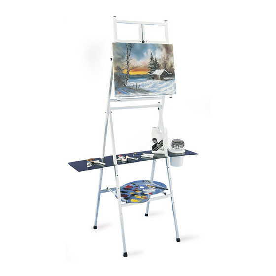 Blick BOB ROSS 2-IN-1 EASEL Assembly Instructions