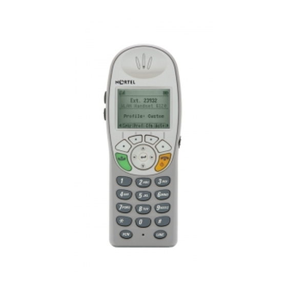 Nortel 6120 User's Manual & Instructions