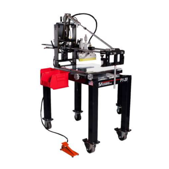 SA F1 Series Installation And Operation Manual