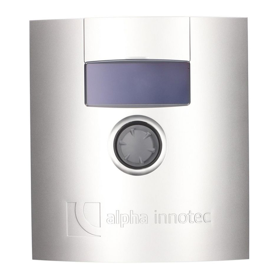 Alpha-InnoTec Luxtronik Operating Manual