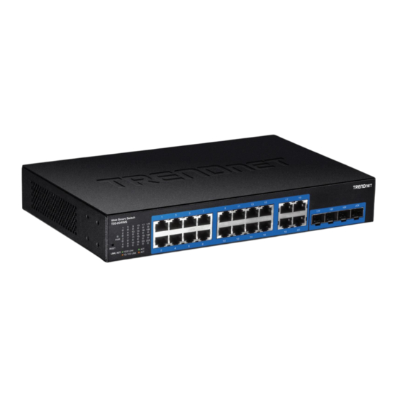 TRENDnet TEG-204WS User Manual