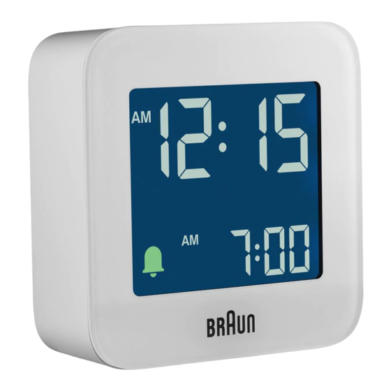 Braun BC08 User Instructions And Guarantee