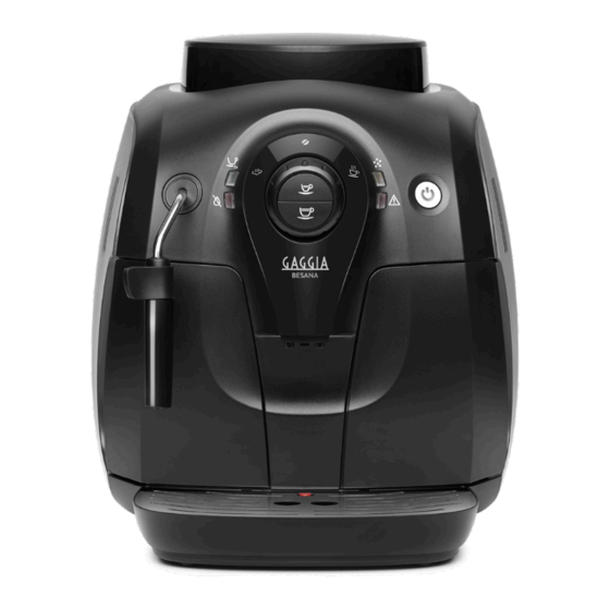 Gaggia Milano HD8651 User Manual