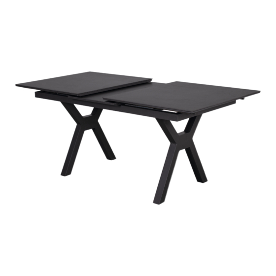 bene living Granada 160/210 x 90 cm dark grey Assembly Instructions